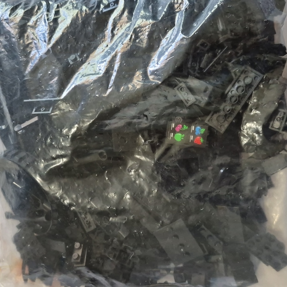 Bulk Black Bag Of Legos